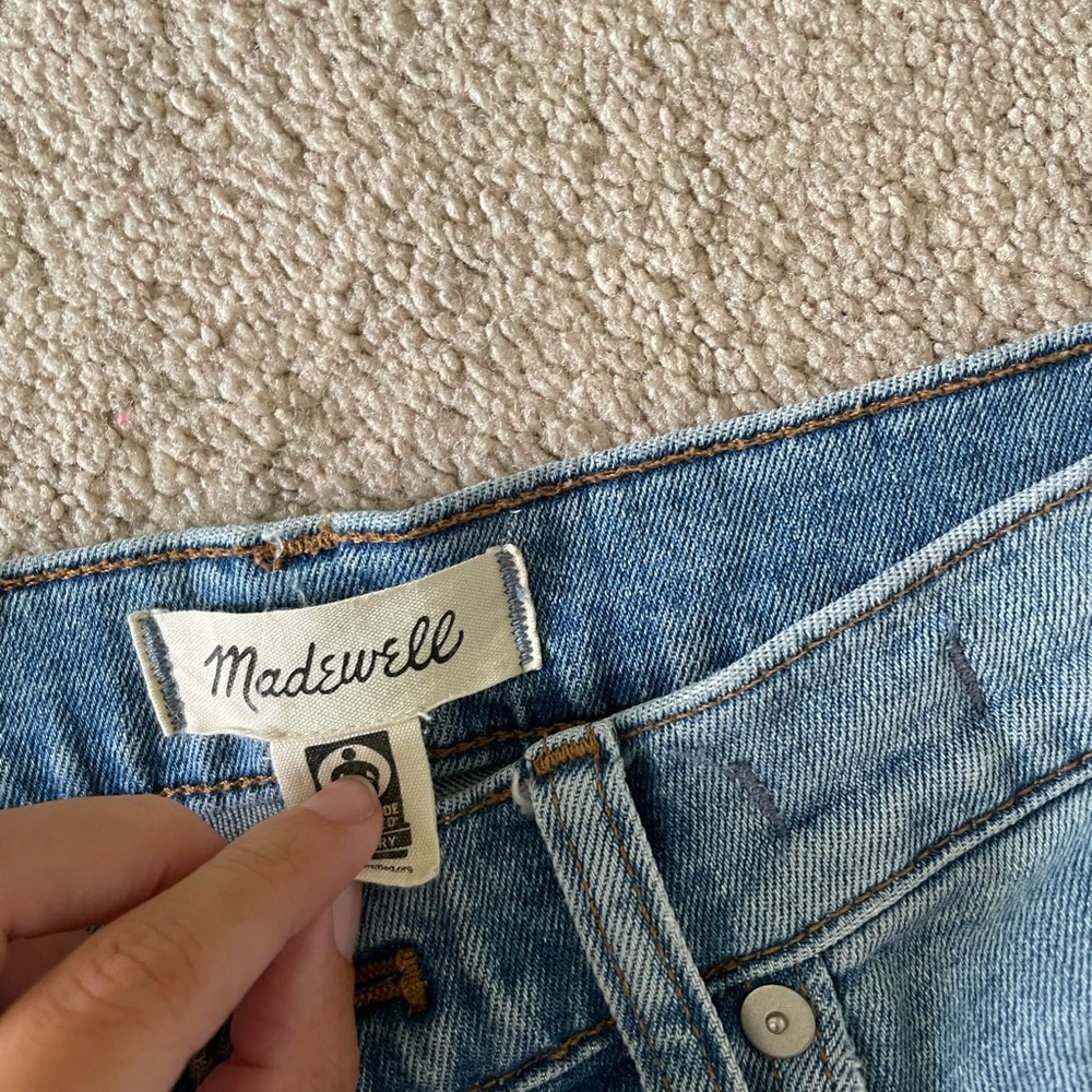 Madewell high rise slim crop boyjean - Picture 3 of 7